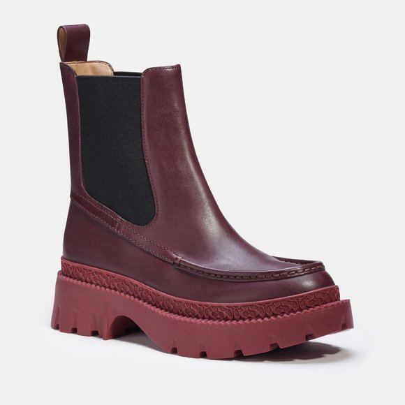 Coach Joey Bootie DARK CRANBERRY - Picture 1 of 5